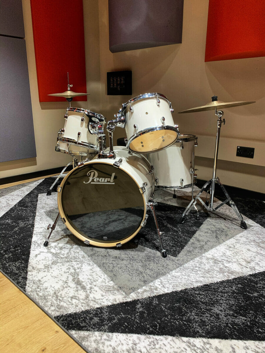 recording studio drumkit